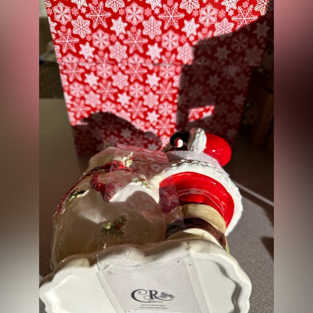 African American Santa Cookie Jar NWT - Picture 5 of 5